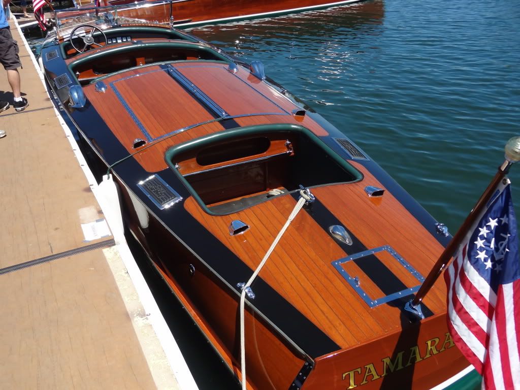 Tahoe Wooden boat show. Lots of Pic's Boats, Accessories & Tow Vehicles